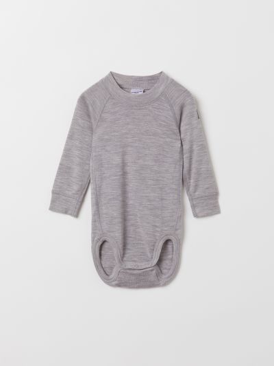 Polarn O. Pyret Vastasyntyneen merinovillabody