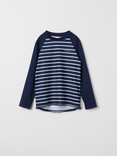 Polarn O. Pyret Vauvan raidallinen UV-paita