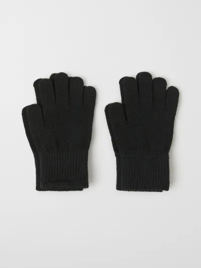 Polarn O. Pyret Yksiväriset neulesormikkaat 2-pack, kuva 1 / 1