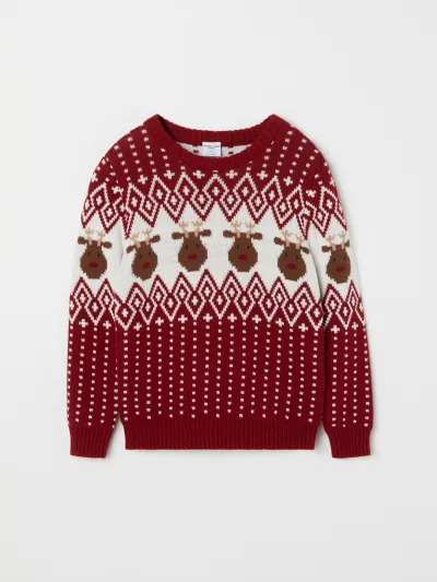 Polarn O. Pyret Neulepaita jacquard-kuviolla, kuva 1 / 1