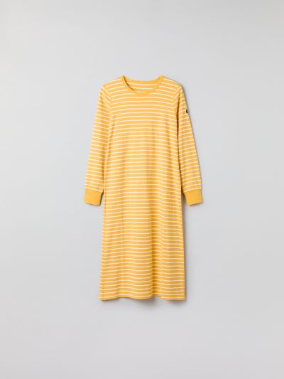 Polarn O. Pyret Aikuisten raidallinen yöpaita