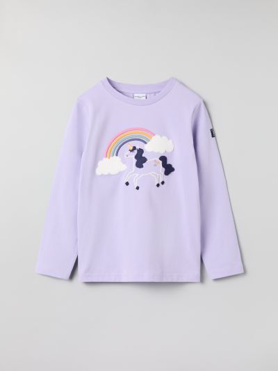 Polarn O. Pyret Pitkähihainen t-paita yksisarviskuviolla