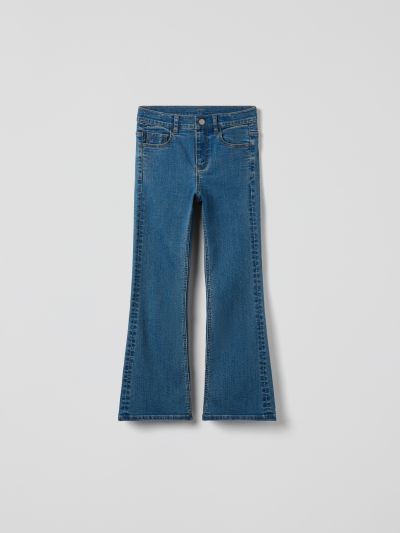 Polarn O. Pyret HARPER Leveälahkeiset farkut