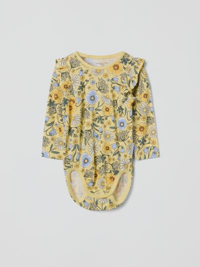 Polarn O. Pyret Röyhelöbody kukkakuviolla