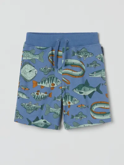 Polarn O. Pyret Collegeshortsit kalakuviolla, kuva 1 / 1