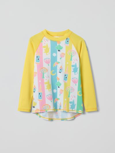 Polarn O. Pyret Pitkähihainen UV-paita muumikuviolla