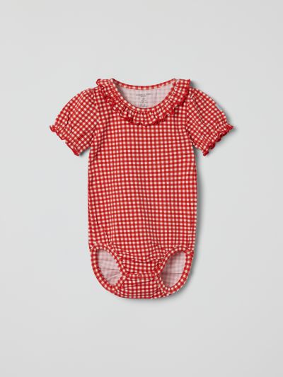 Polarn O. Pyret Lyhythihainen ruudullinen body