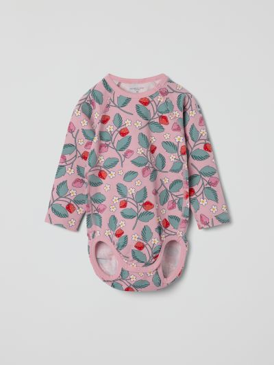 Polarn O. Pyret Body mansikkakuviolla