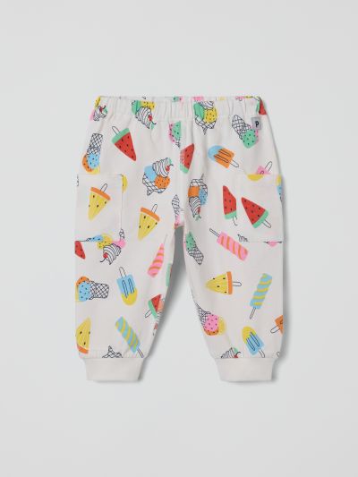 Polarn O. Pyret Housut jäätelökuviolla