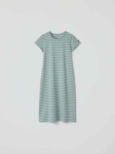 Polarn O. Pyret Aikuisten lyhythihainen raidallinen yöpaita