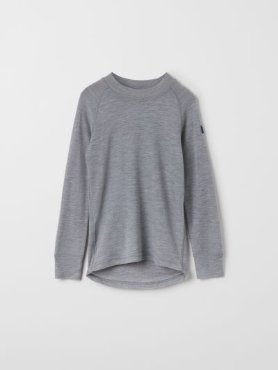 Polarn O. Pyret Pitkähihainen kerrastopaita merinovillaa
