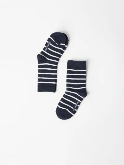 Polarn O. Pyret Lasten raidalliset sukat 2-pack, kuva 1 / 1