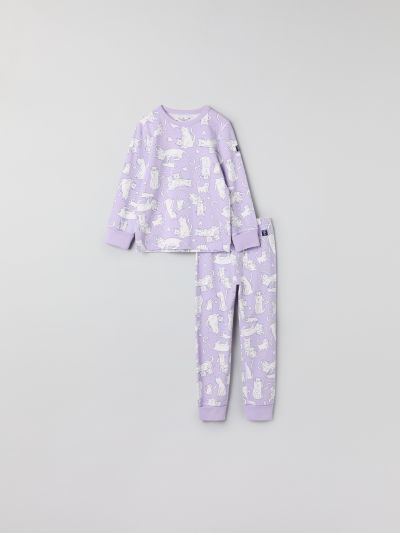 Polarn O. Pyret Pyjama kissakuviolla