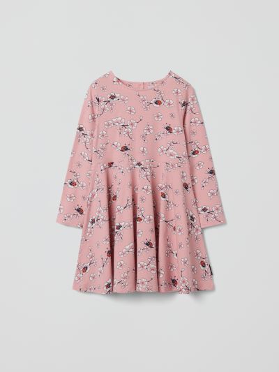 Polarn O. Pyret Kellomekko kirsikankukkakuviolla