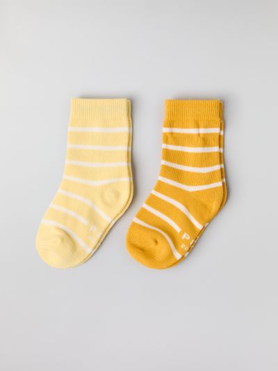 Polarn O. Pyret Raidalliset sukat 2-pack