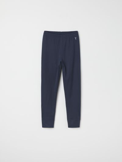 Polarn O. Pyret Yksiväriset kerrastohousut