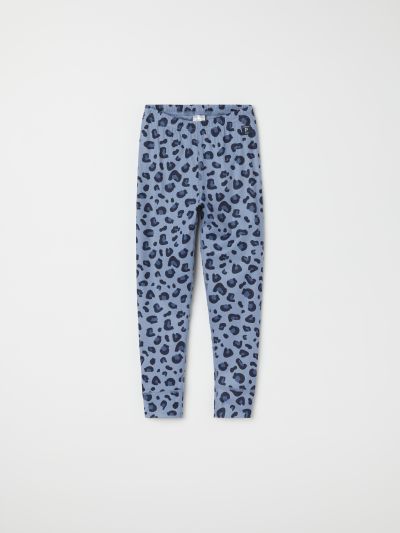 Polarn O. Pyret Kerrastohousut leopardikuviolla