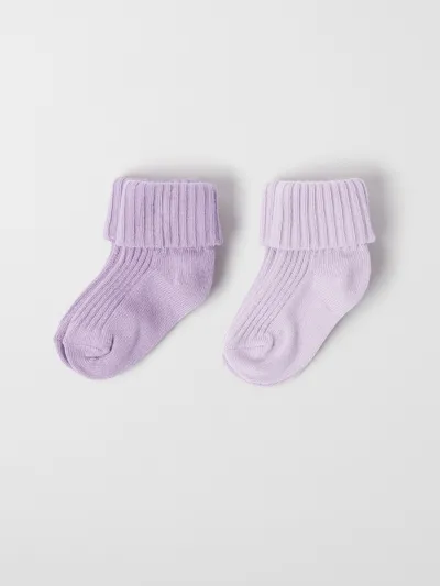 Polarn O. Pyret Yksiväriset sukat 2-pack, kuva 1 / 1