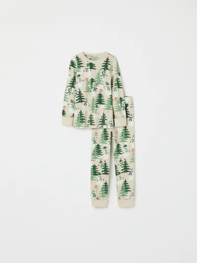Polarn O. Pyret Pyjama joulukuviolla, kuva 1 / 1