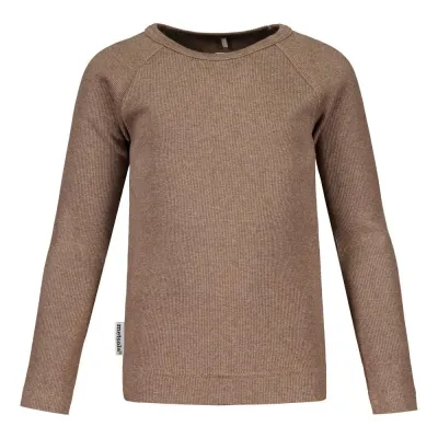 Metsola RIB BASIC T-SHIRT LS, COCO - 122, kuva 1 / 1