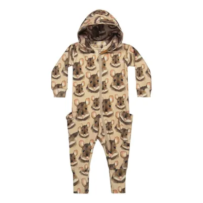 Metsola MOUSE JUMPSUIT, SMOKE GREY - 98/104, kuva 1 / 1