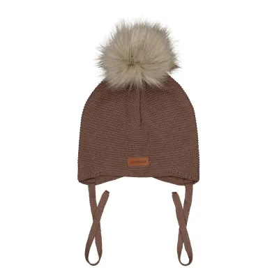 Metsola BABY BEANIE FUR, COCONUT - 6-12 kk, kuva 1 / 1