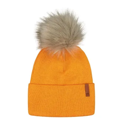 Metsola FOLDED BEANIE FUR, PAPAYA - 1-2 v, kuva 1 / 1