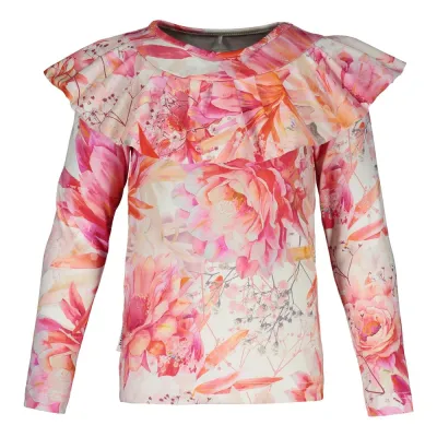 Metsola HEARTY FRILLA T-SHIRT LS, HEARTY - 92, kuva 1 / 1