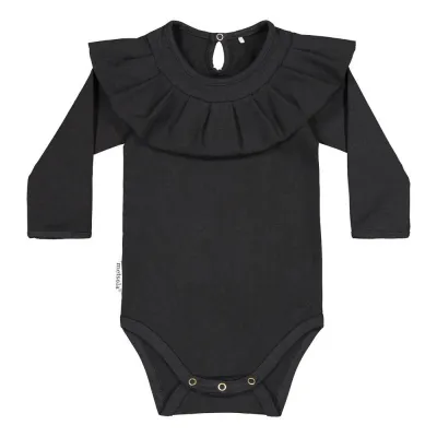 Metsola BASIC FRILLA BODY, BLACK - 74, kuva 1 / 1