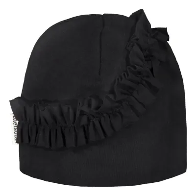 Metsola BASIC FRILLA BEANIE, BLACK - 1-2 v, kuva 1 / 1