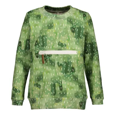Metsola ZIPPER SHIRT, WOODS - 110/116, kuva 1 / 1