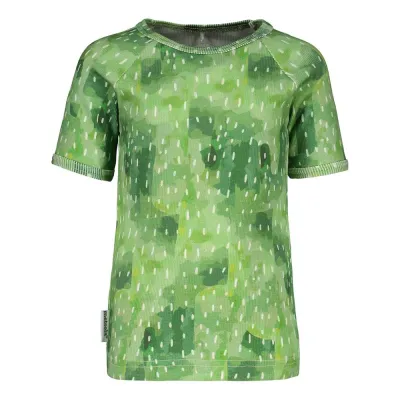 Metsola RIB T-SHIRT SS, WOODS - 134, kuva 1 / 1