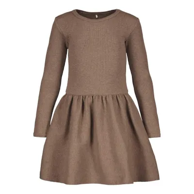 Metsola RIB DRESS, COCONUT - 122/128, kuva 1 / 1