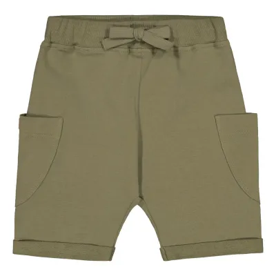 Metsola POCKET SHORTS, OLIVINE - 98/104, kuva 1 / 1