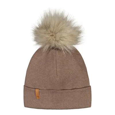 Metsola RIB POMPOM BEANIE,COCONUT - 7-8 v, kuva 1 / 1