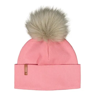 Metsola RIB POMPOM BEANIE,STRAWBERRY ICE - 5-6 v, kuva 1 / 1
