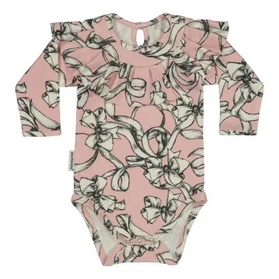 Metsola BOWTIE FRILLA BODY,BOWTIE PINK - 68, kuva 1 / 1
