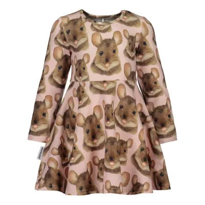 Metsola MOUSE PINK DRESS,MOUSE PINK - 98/104, kuva 1 / 1