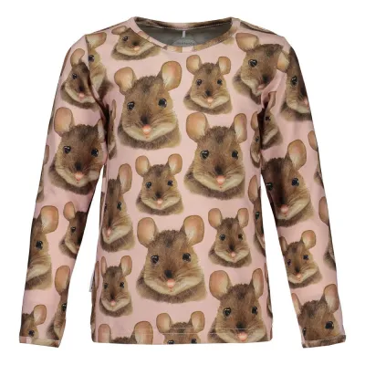 Metsola MOUSE PINK SHIRT,MOUSE PINK - 110, kuva 1 / 1