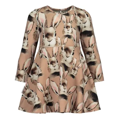 Metsola BUNNY BROWN DRESS,BUNNY BROWN - 110/116, kuva 1 / 1