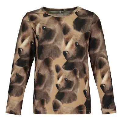 Metsola BEAR SHIRT, CHESTNUT - 116, kuva 1 / 1