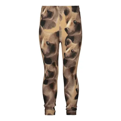 Metsola BEAR LEGGINGS, CHESTNUT - 86/92, kuva 1 / 1