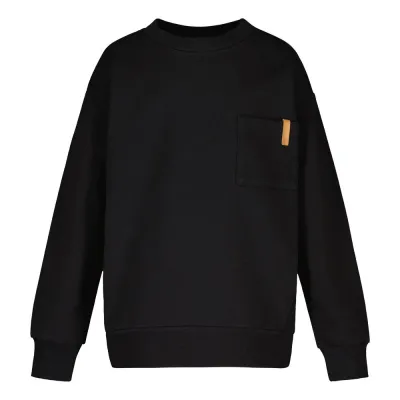 Metsola MAXI SWEATER, BLACK - 134/140, kuva 1 / 1
