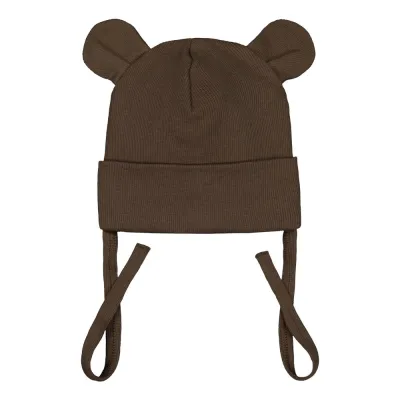 Metsola RIB BEAR BABY BEANIE, CHESTNUT - 3-4Y, kuva 1 / 1