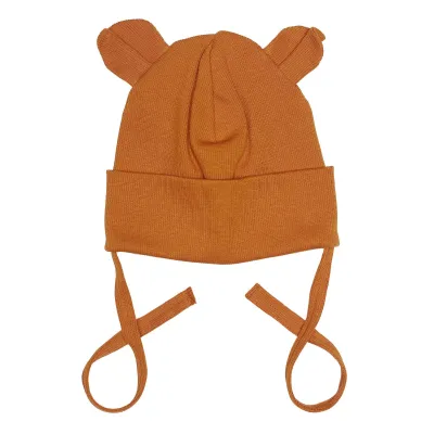 Metsola RIB BEAR BABY BEANIE, SUNFLOWER - 6-12M, kuva 1 / 1