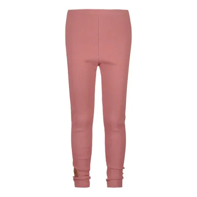 Metsola RIB LEGGINGS, DUST ROSE - 122/128, kuva 1 / 1