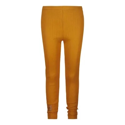 Metsola RIB LEGGINGS, SUNFLOWER - 74/80, kuva 1 / 1