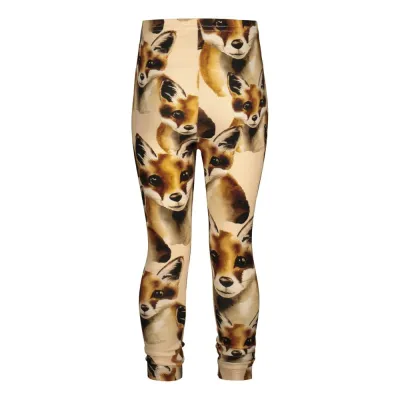 Metsola FOX LEGGINGS, CREAM - 98/104, kuva 1 / 1