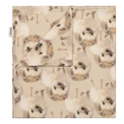 Metsola HEDGEHOG MUSLIN CLOTH, ALMOND, kuva 1 / 1