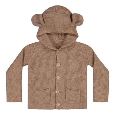 Metsola BEAR CARDIGAN, ALMOND - 86/92, kuva 1 / 1